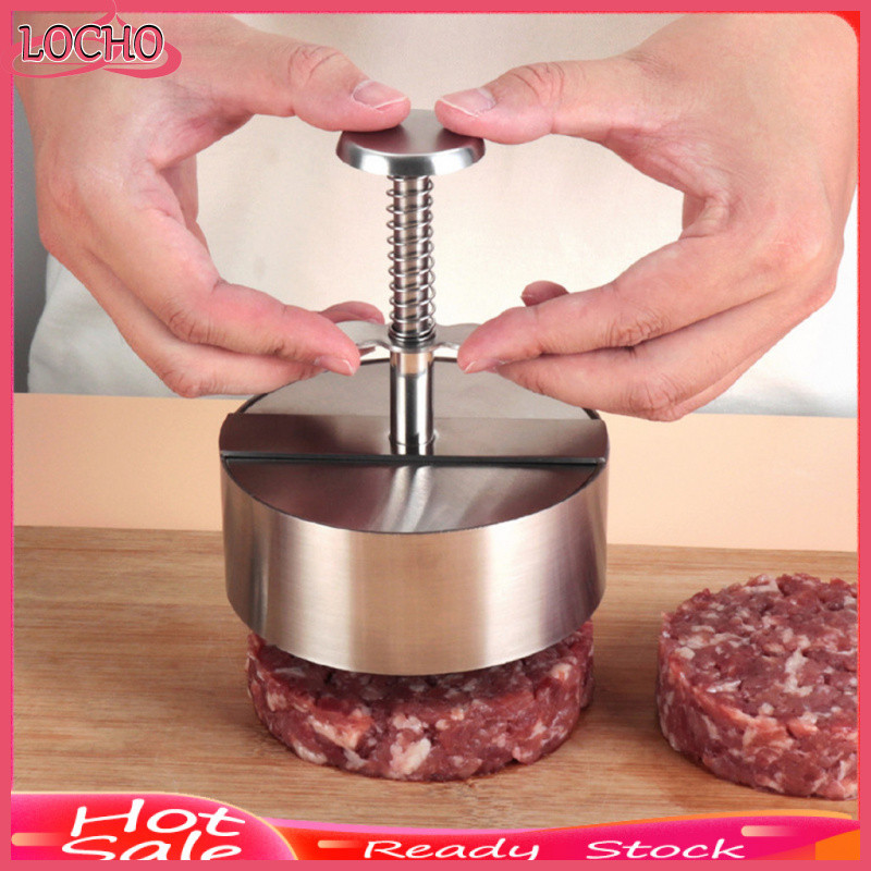 Food-grade Burger Patty Press Variety of Burger Sizes Maker Stainless Steel Burger Patty Maker for Homemade Burgers Easy to Use Hamburger Press for Perfect Patties Burger