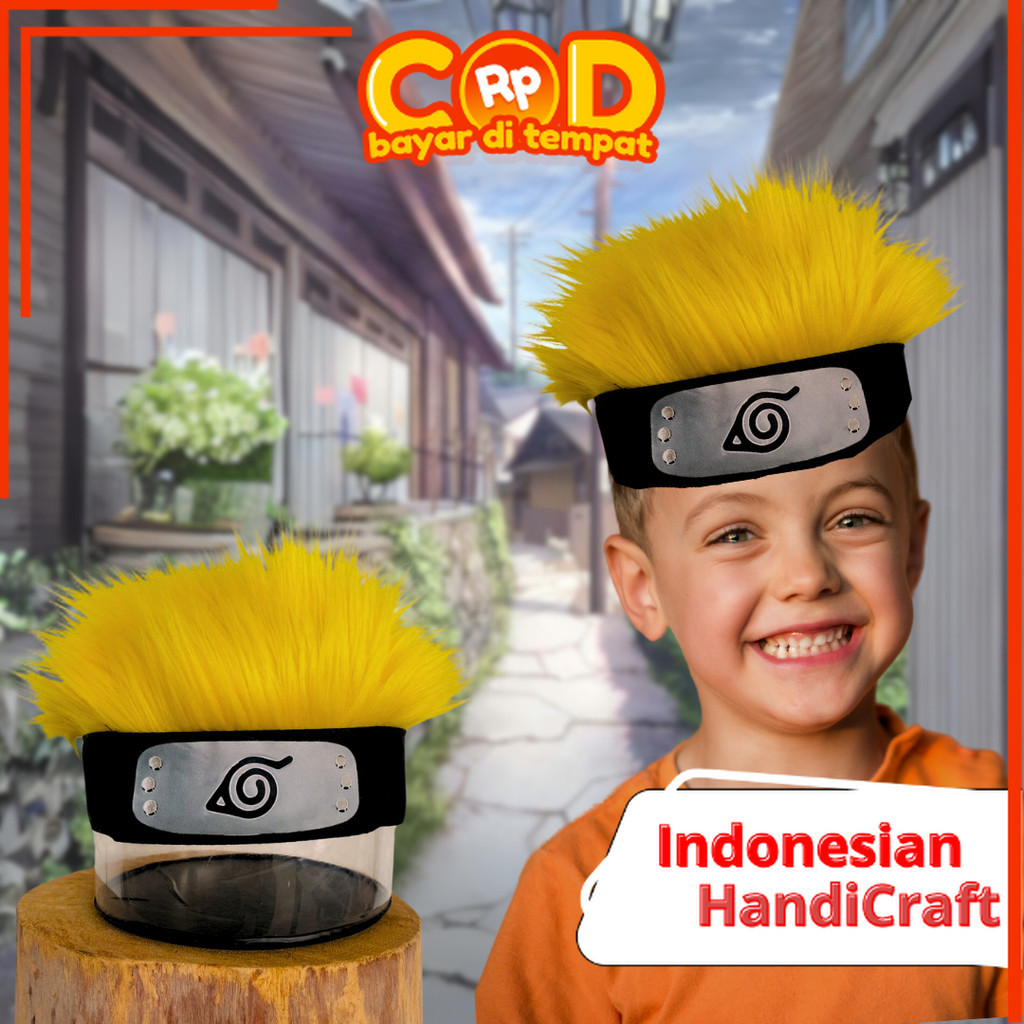 Naruto Indonesian HandiCrafts Fake Sign Hat