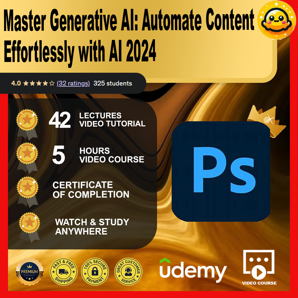 [Video Course] Master Generative AI: Automate Content Effortlessly with AI