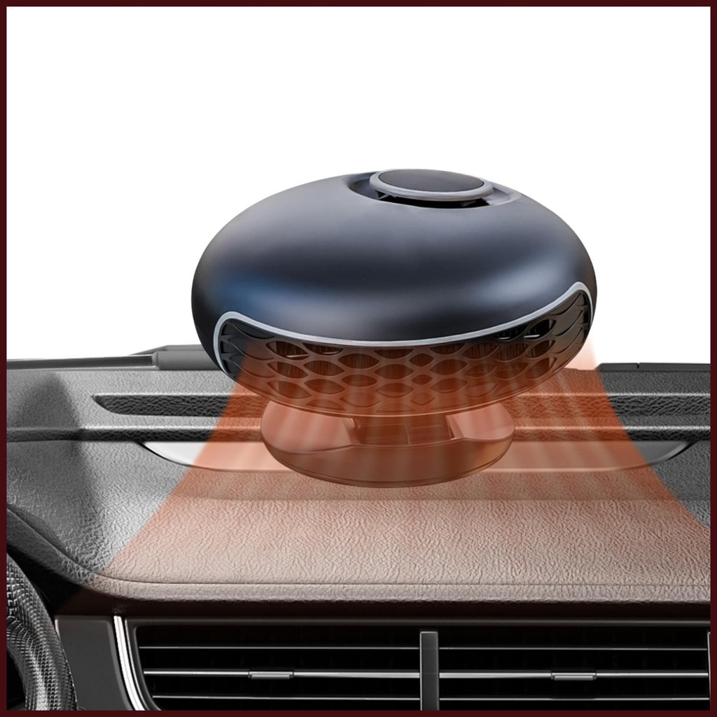 Portable Car Heaters for Vehicle 2-in-1 Car Defroster Windshield Heater 12V Automobile Heater Fan Anti-Fog Car tdemy
