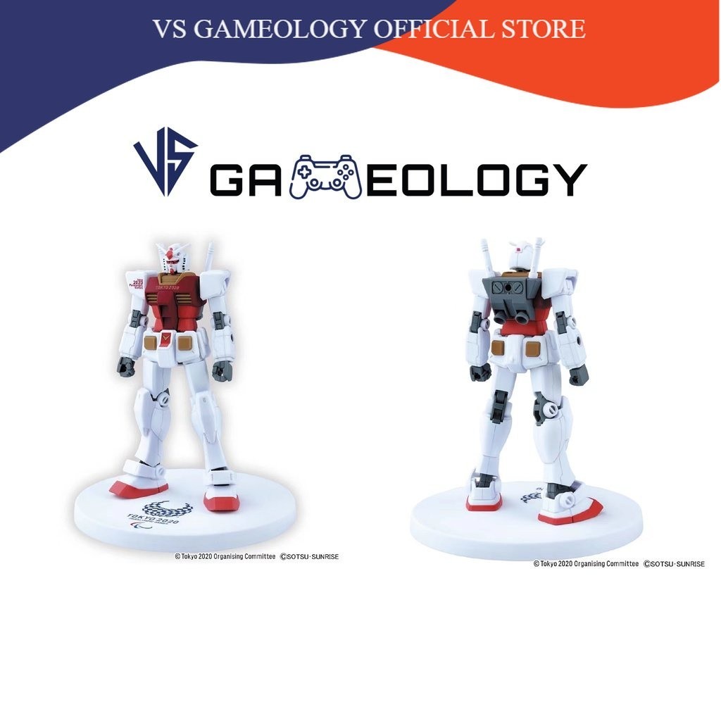 (READY STOCKS) VSG Specialty Bandai HG 1/144 RX-78-2 Gundam (Tokyo 2020 Paralympic Games Emblem) Jap