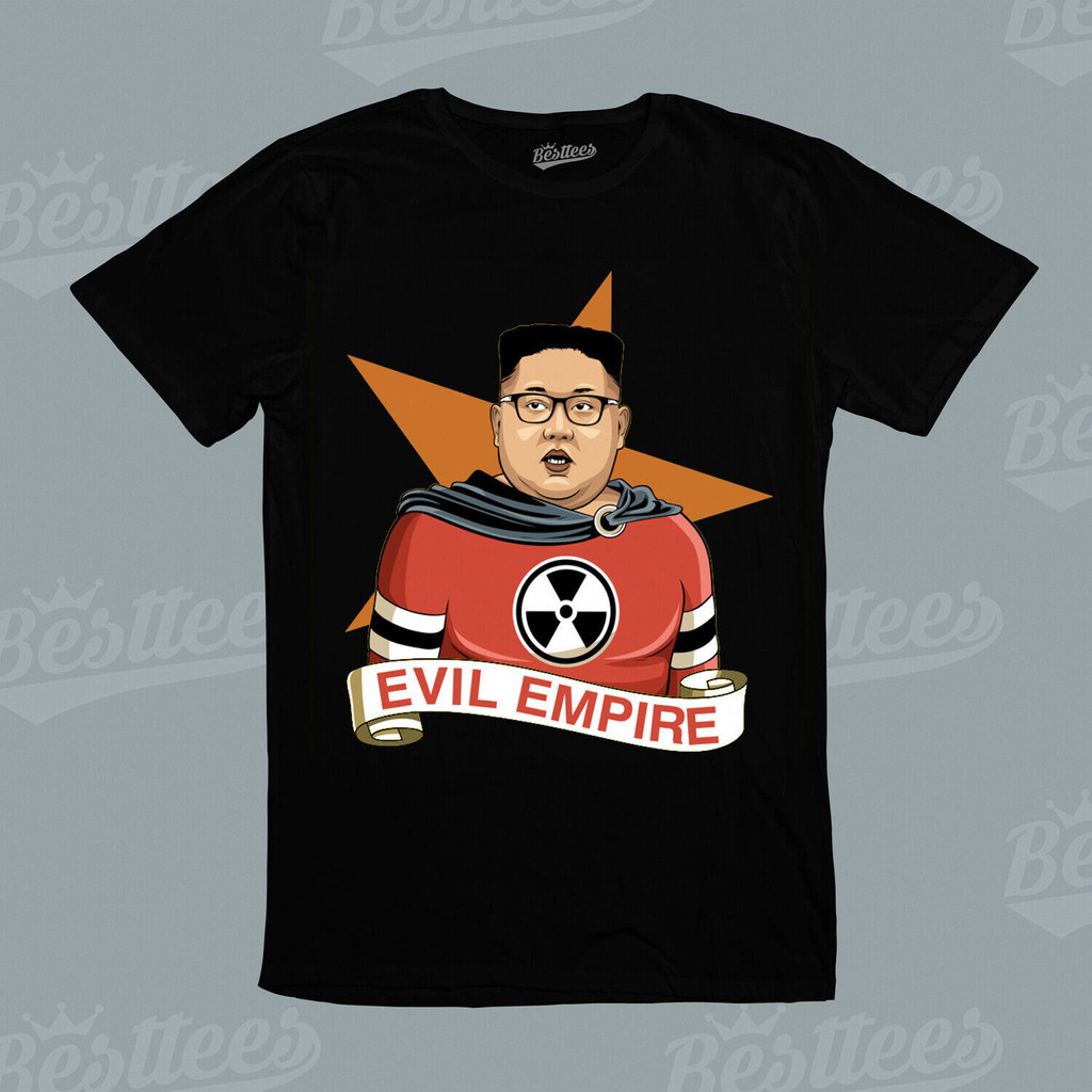 Korean North Kim Jong Un Goverment Funny Cartoon Evil Empire Leader T-Shirt