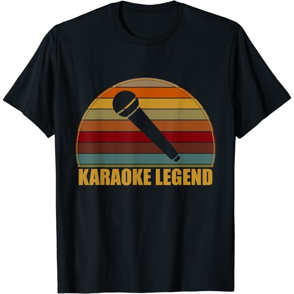 Singing Day Funny Karaoke Singing With Sayings L Karaoke Queen Legend T-Shirt