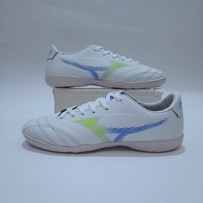Premium Quality Sepatu Futsal Mizuno Neo Shin Putih Size 39 44 Full white - Image 2