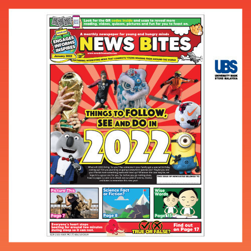 News Bites 28: Things To Follow, See and Do In 2022 (Newspaper for Kids & Teens)