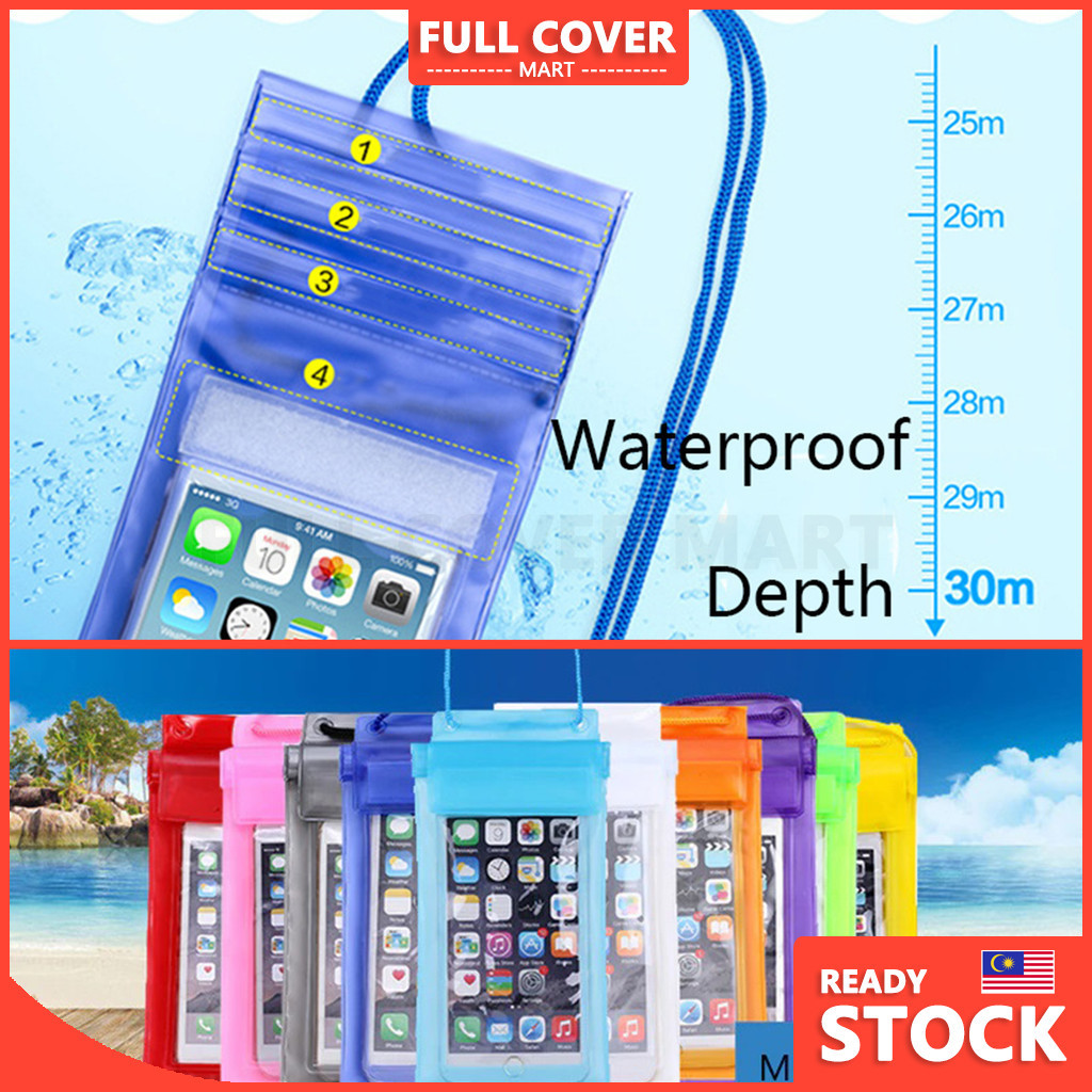(WTR3) Universal Waterproof Case Strong 3 Layer Cover Pouch Bag Cases For Phone Coque Water proof Phone Case Water Sport