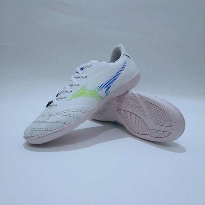 Premium Quality Sepatu Futsal Mizuno Neo Shin Putih Size 39 44 Full white - Image 5