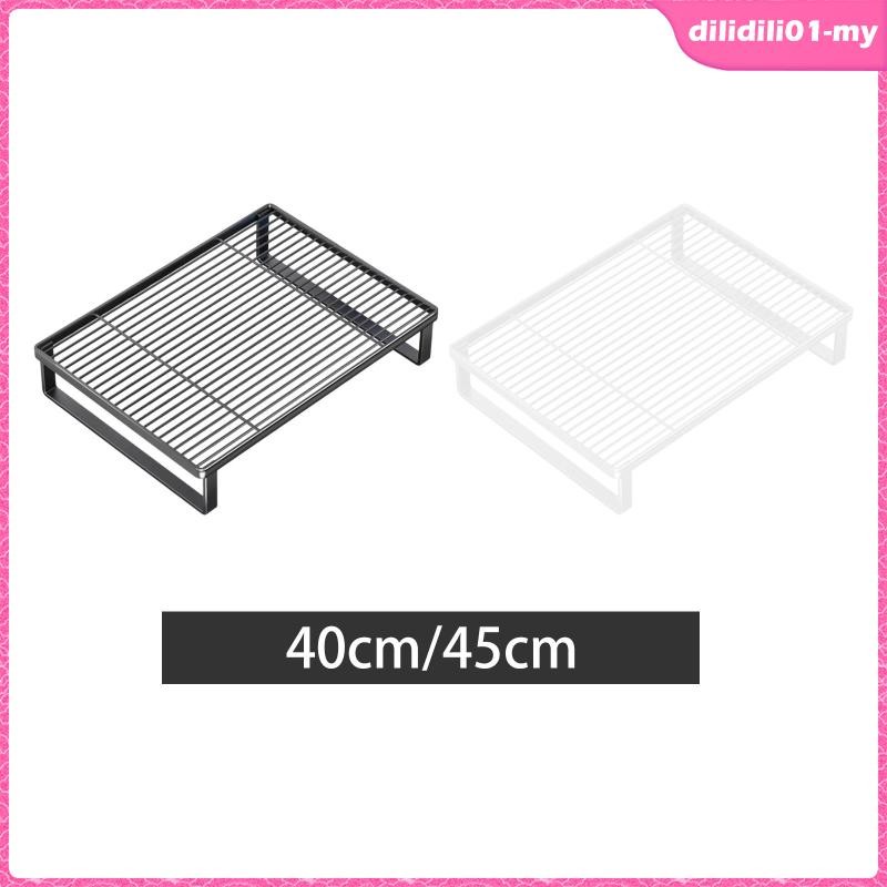 [DilidilidaMY] Microwave Stand Countertop Storage Shelf Metal Kitchen Counter Shelf Kitchen Shelf Supplies Kitchen Gas Stand for Kitchen