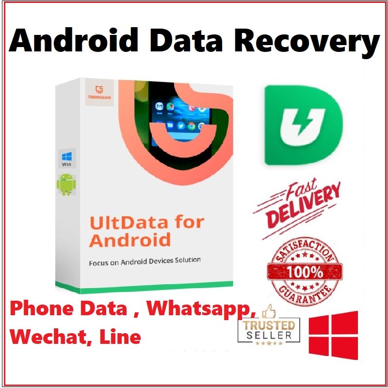 Multi Versatile Ultdata Android Data Recovery | Latest Version 2022 Whatsapp Wechat Line Phone Quality - Image 3