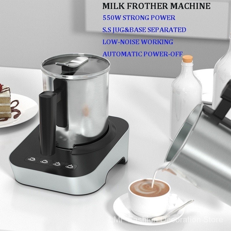 Automatic Electric Milk Frother Machine Milk Foam Maker Stainless Steel PIRI