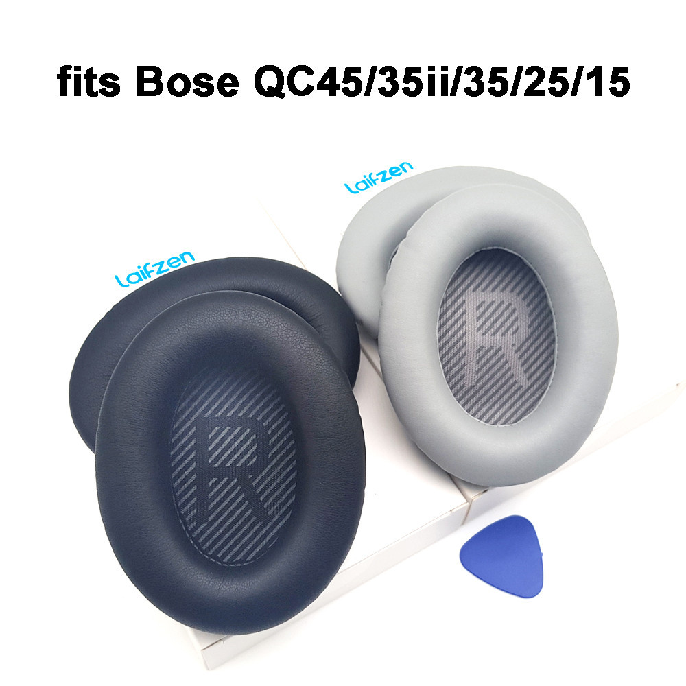 QC tambahan tahan lama 45 35 25 penggantian kusyen Earpads Stitched-Seam untuk Bosee biss Quiet-Comfort 15 2 AE2 Sound-Link Sound-True headphone Ear Pads Cups