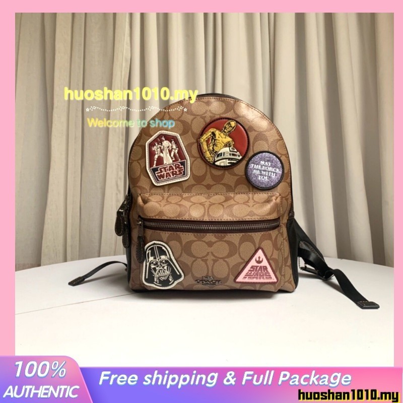 ** 100% Original F88016 women Star Wars joint cooperation limited edition medium backpack