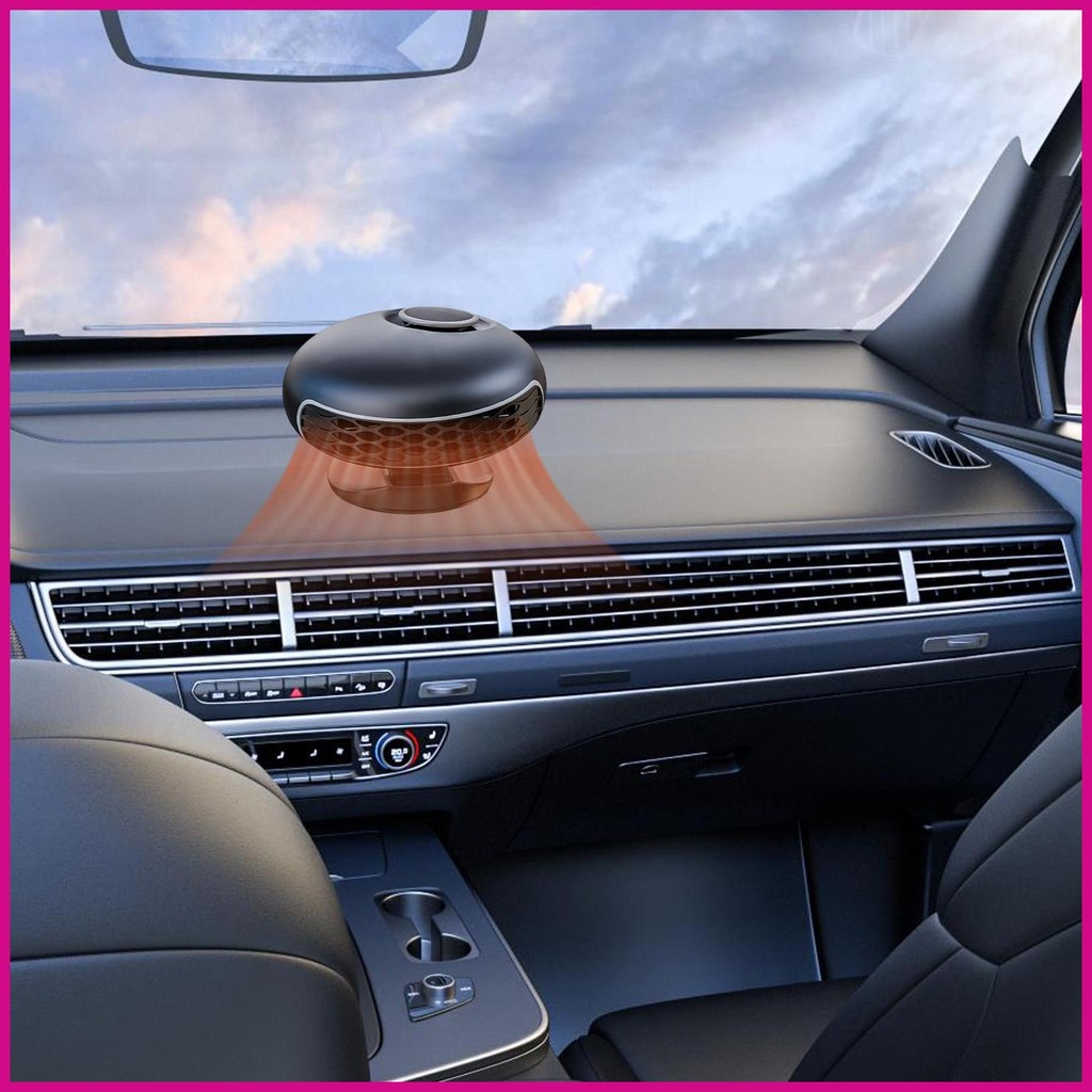 Portable Heater for Car 2-in-1 Car Defroster Windshield Heater 12V Automobile Heater Fan Anti-Fog Car huebetymy