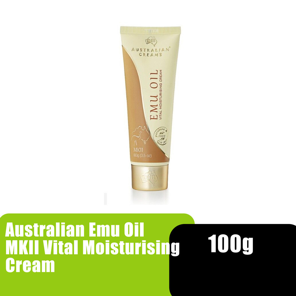 G&M Australian Cream MK Cream MK II Emu Oil Vital Skin Moisturizer Cream -100g