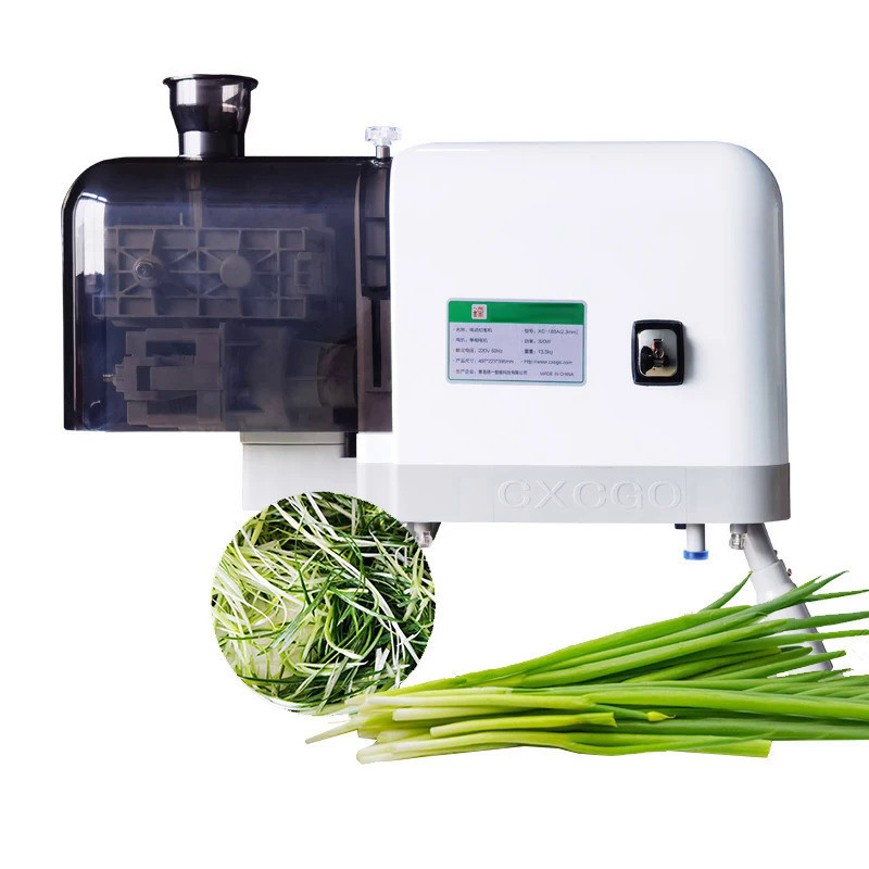 Electric Green Onion Shredded Cutter Slicer Kitchen Green Pepper Divider Shallots Shredding Machine Shred Silk Knife