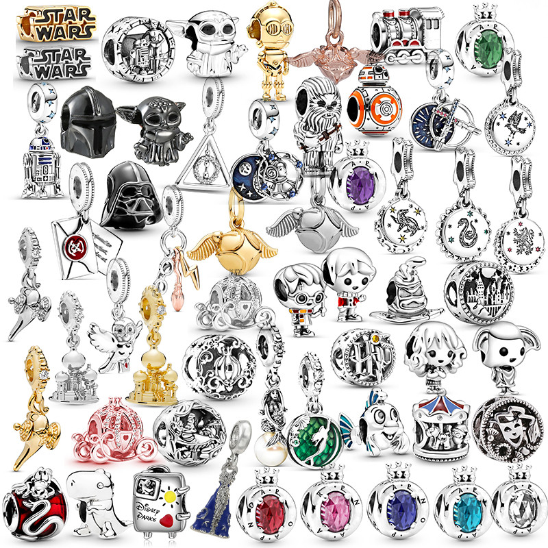 Alloy Cartoon Anime Movie Merchandise Diy Loose Beads Making Men Women Bracelet Accessories Fashion Accessories