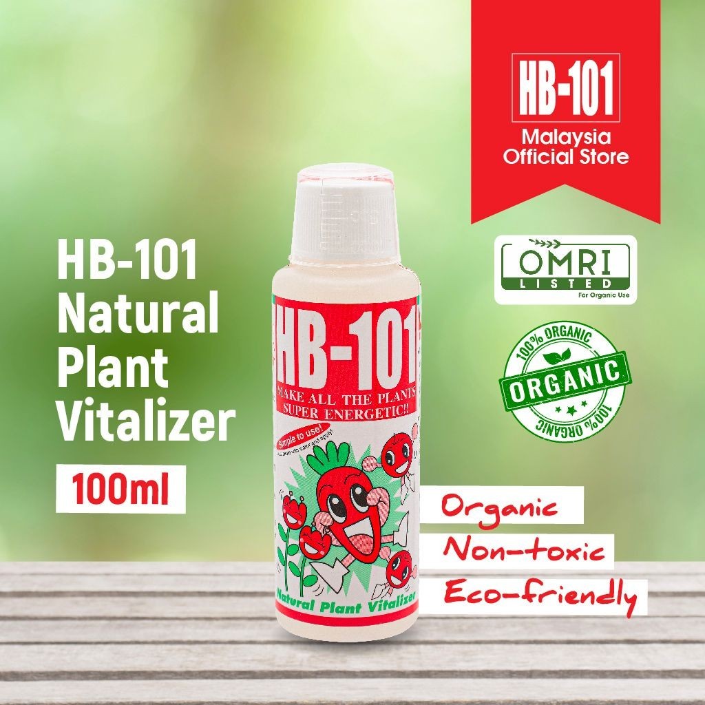 HB101 Liquid Organic Plant Vitalizer Fertilizer To Promote Flowering, Increase Fruit Yield 100 mL