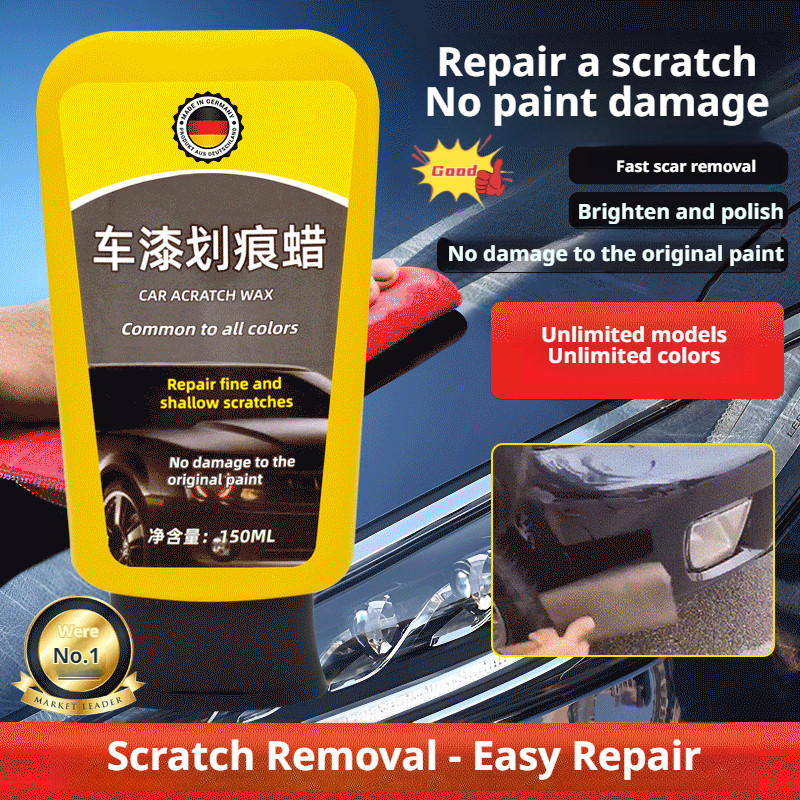 【Easy to use】Car Paint Scratch Repair Wax Quick And Easy Repair Car Paint Stain Marks车漆划痕修复蜡