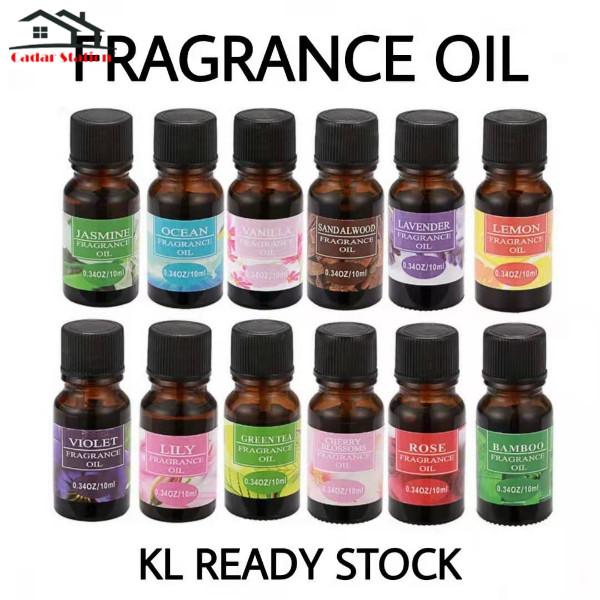 CS_Aromatherapy Essential Oil Water Soluble Natural 10ML for Air Humidifier Healthy Plant Fragrance Perfume Freshener