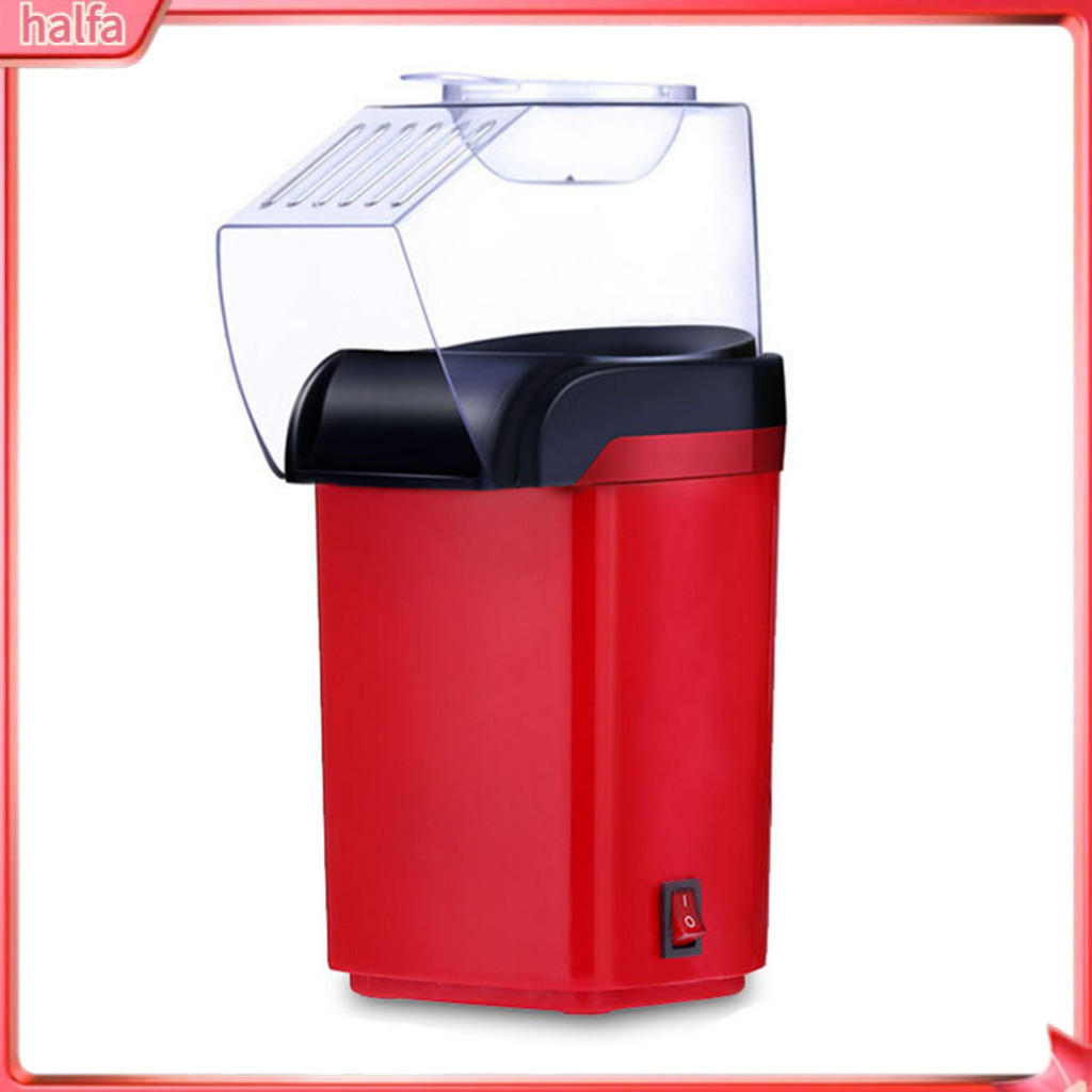 {halfa}  Fast Popping Popcorn Machine Safe Popcorn Popper 1200w Electric Popcorn Machine Us Plug Bpa-free Mini Popcorn Maker Kitchen Supplies High Popping Rate Food Safe