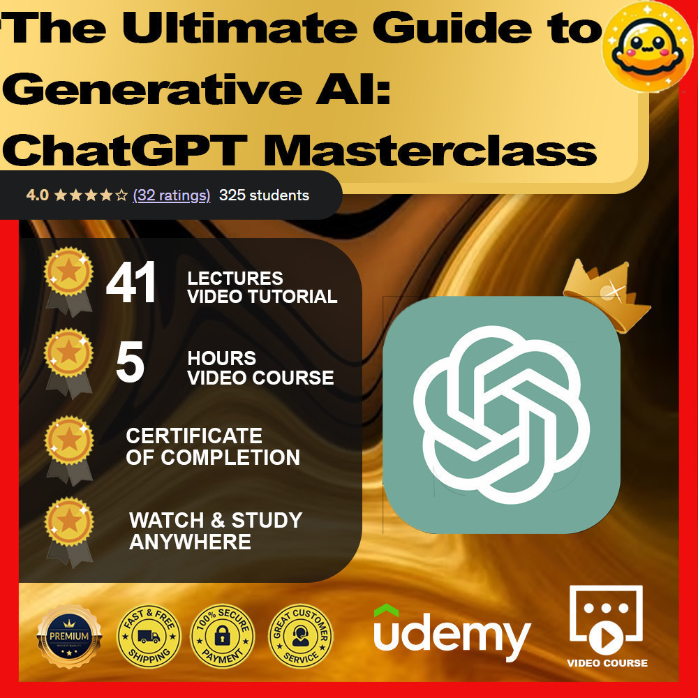 [Video Course]The Ultimate Guide to Generative AI: ChatGPT Masterclass