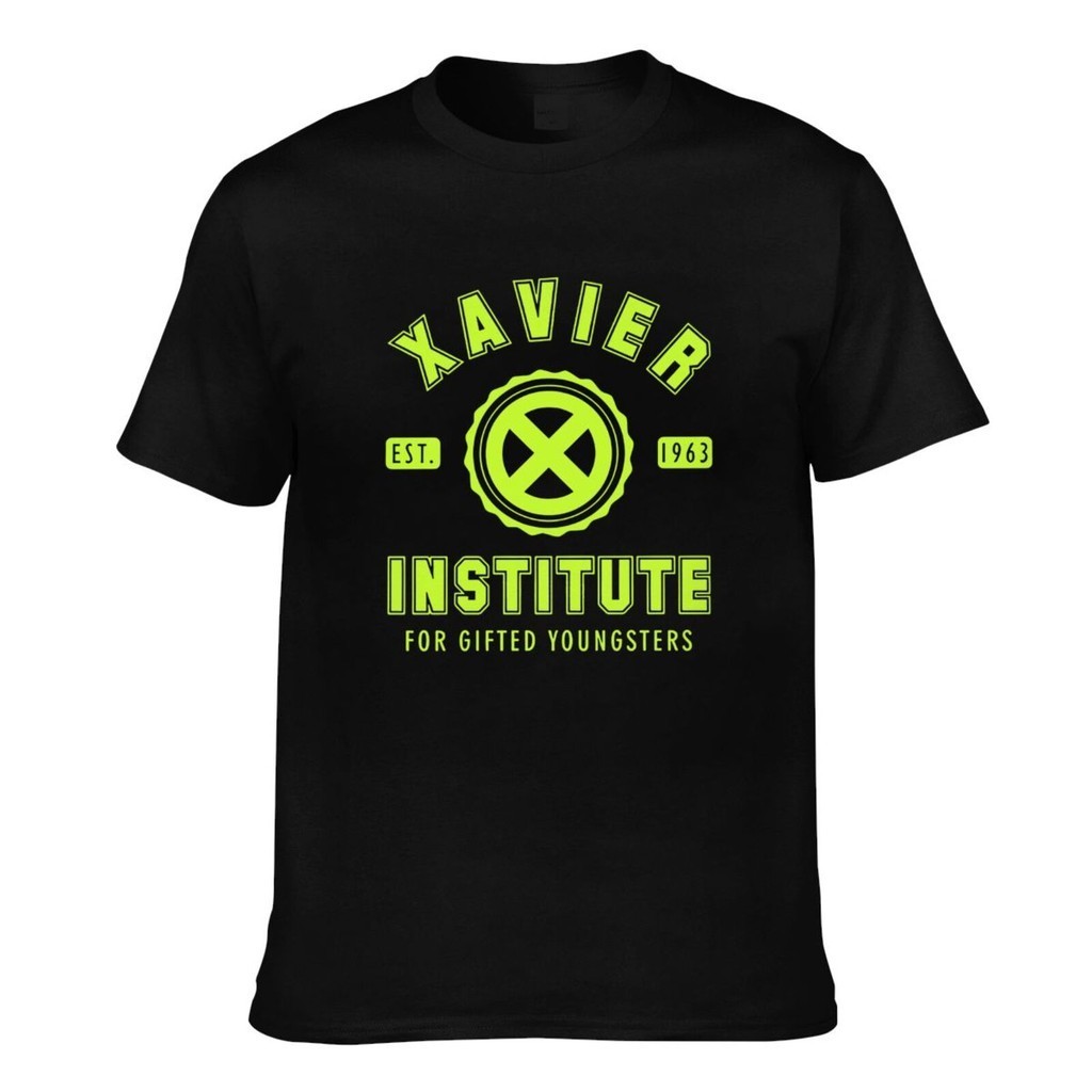 Xavier Institute X-Men Wolverine Comic Deadpool Hugh Jackman Mens Casual T-Shirts