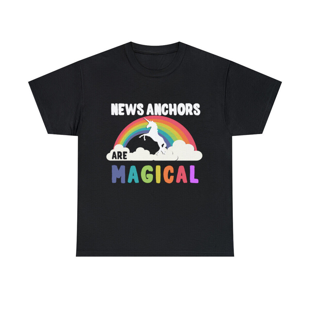 News Anchors Are Magical Graphic Tee Shirt,