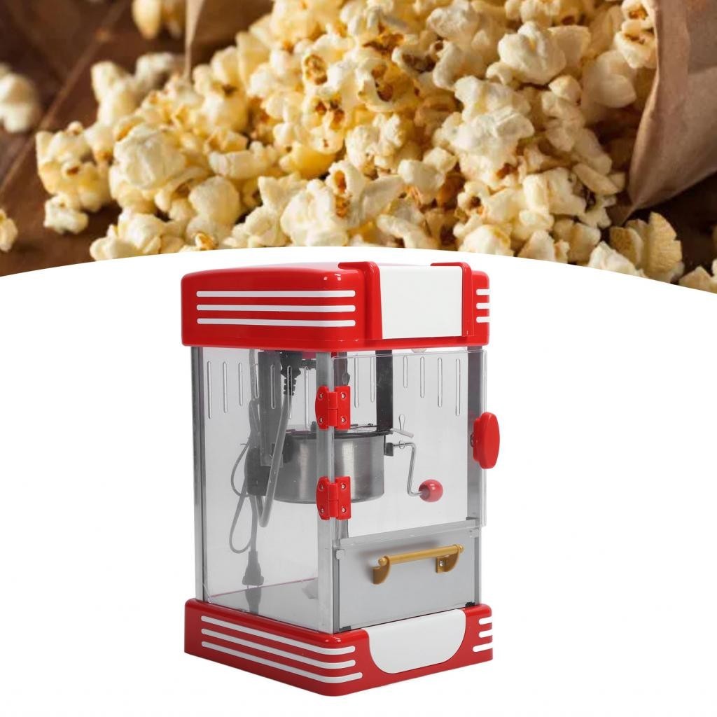 Sakurabc Electric Popcorn Maker Full Automatic Fast Popping 320W US