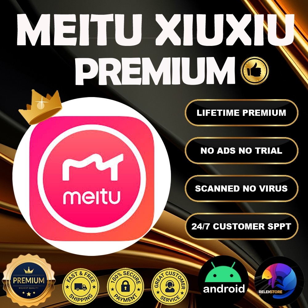 Essential Quality MEITU XIU PREMIUM️⭐TRUSTED SELLER⭐ NO ADS | Android APP Lifetime Premium Ultimate PRO Have Pu... - Image 5