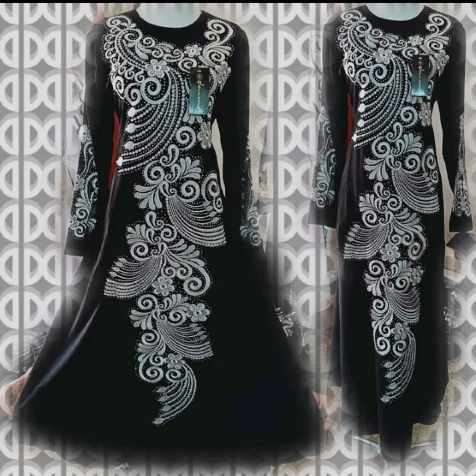 Durable Have HITAM Abaya Black Robe 03 & 1002 turkey muslim Women's Clothing Purpose - Image 3