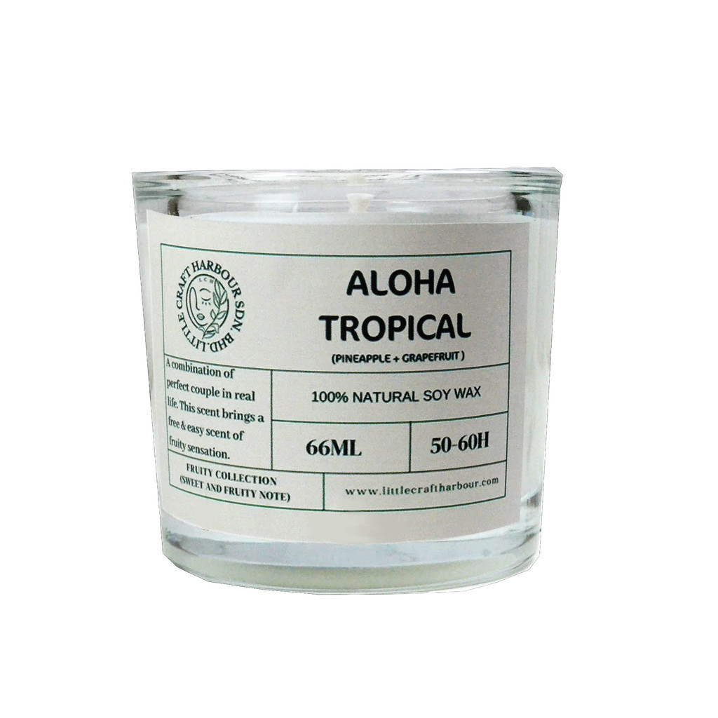 Aloha Tropical Scented Candles