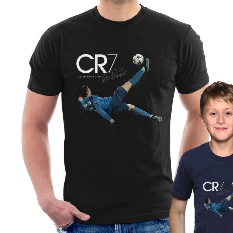 【NVM】Cr7 Bicycle Kick Goal T-Shirt Cristiano Ronaldo Cool Pride T Shirt Men Tshirt Shipping Tops