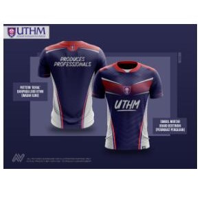Uthm Jersey Sublimation Tshirt Sublimation Jersey