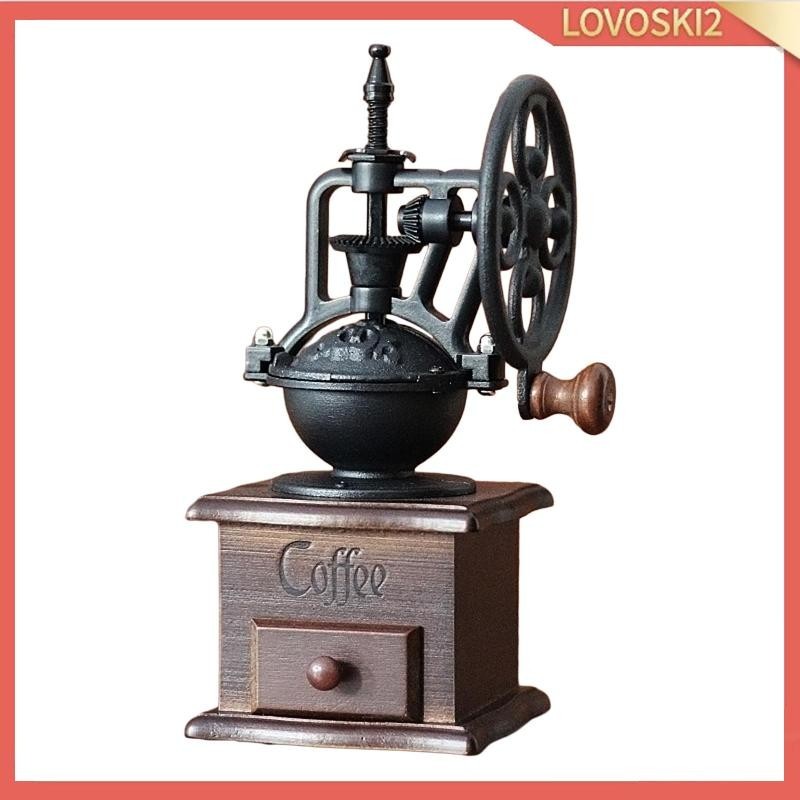 [LovoskiacMY] Classic Coffee Grinder Coffee Bean Spice Grinder Grain Mill Vintage Manual