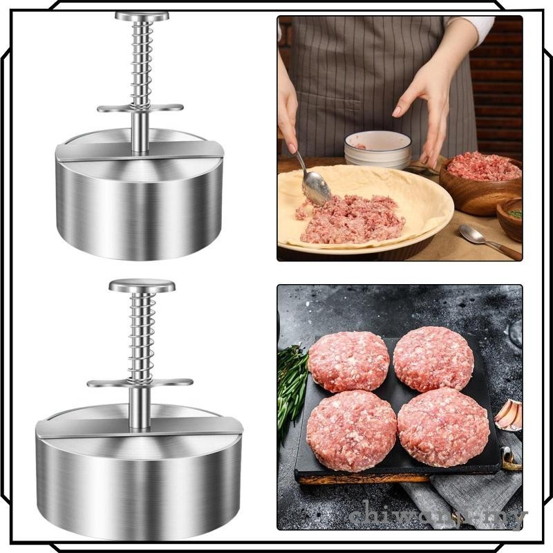 [ChiwanjifcMY] Smasher Burger Press Smooth Patty Maker for Steak Paninis BBQ Lover Gifts