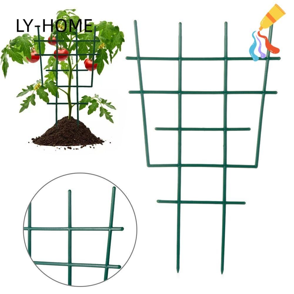 LY New Plant Support Frame Garden Supplies Shelf Vine Climbing Rack Flower Trellis Green Agriculture Hot Gardening Tools