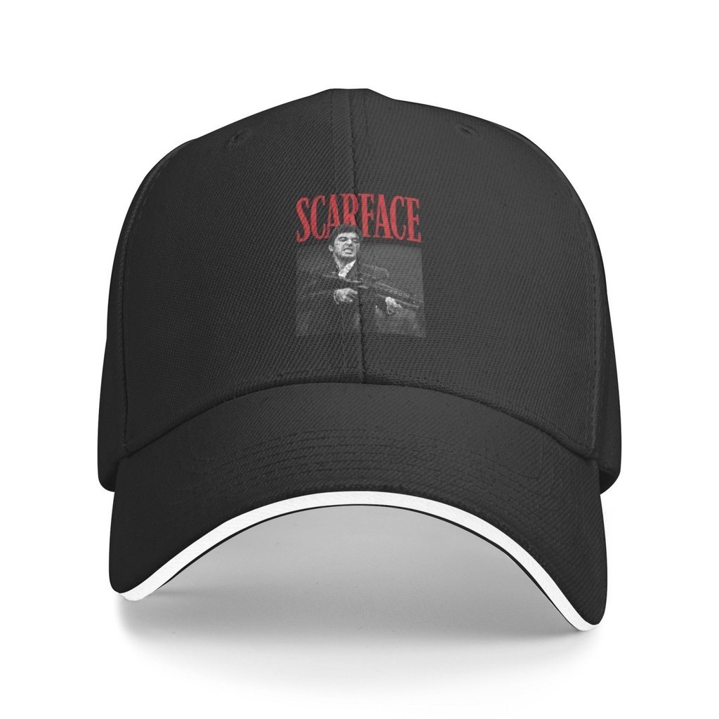 Scarface Tony Montana Say Good Night To The Bad Boy Slogan Pacino Custom Design Baseball Cap