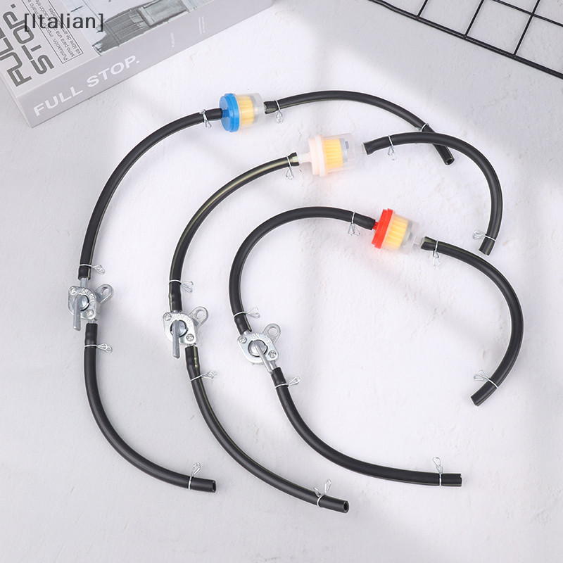 Italian 1Set Universal Fuel Tap Gasoline Switch Fuel Tap Gasoline Tap Faucet For Generator Gas Engine Fuel s Switch Oil Pipe Set MY