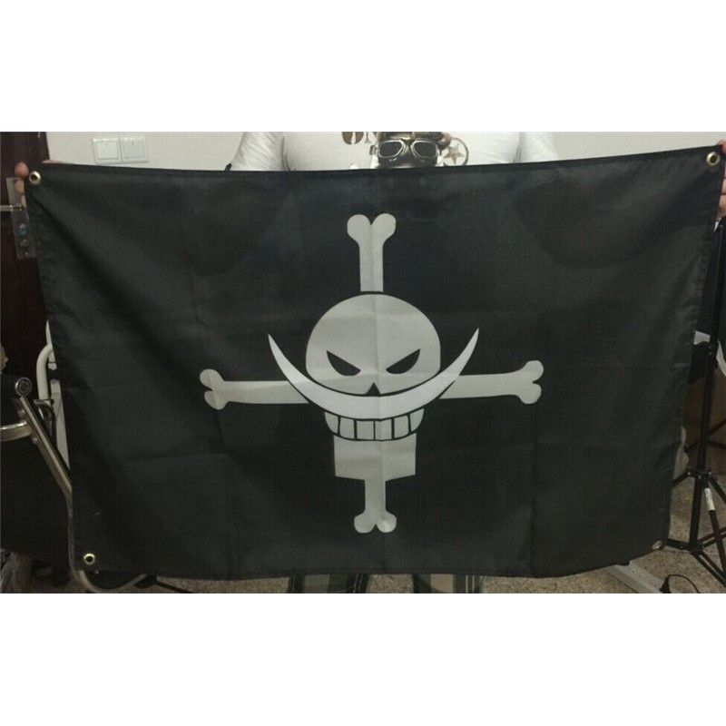 Multi Durable 60cmx90cm High Quality One Piece Luffy Flag Jolly Roger Pirate Home Decor Polyester Banner - Image 2