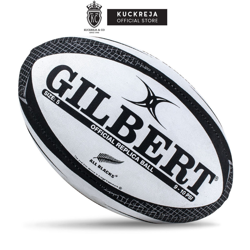 Gilbert All Blacks Official Replica Rugby Ball (Size 5)