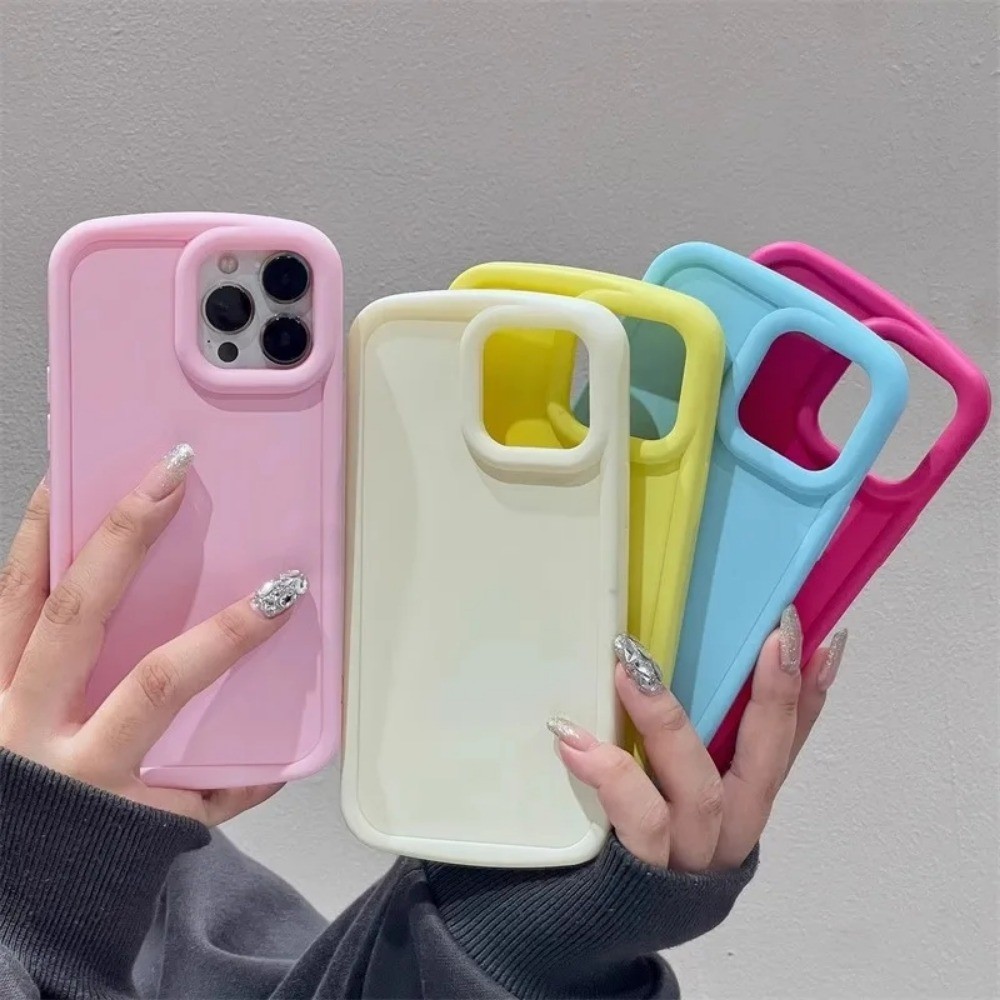 Candy Color Matte Silicone Phone Case Compatible for iPhone 15 Pro Max 14 13 12 11 Pro Max Shockpoof Soft Back Cover