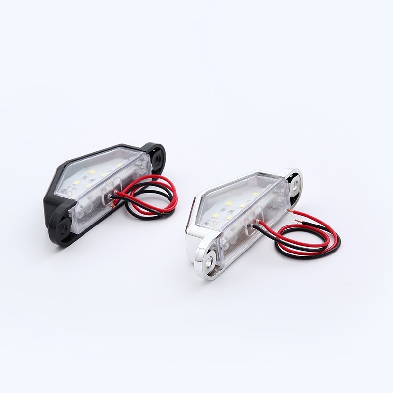 Reliable Must 12V 24V 6 LED license plate light ground signal indicator car general Premium