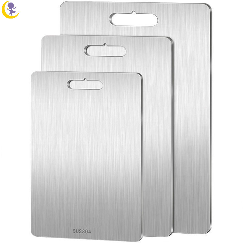 Titanium Cutting Board, tIma cutting board titanium, Stainless Non Stick Chopping Board, Countertop Non Slip, Dishwasher Safe Ideal, Perfect for Various Cooking Tasks YIDEA