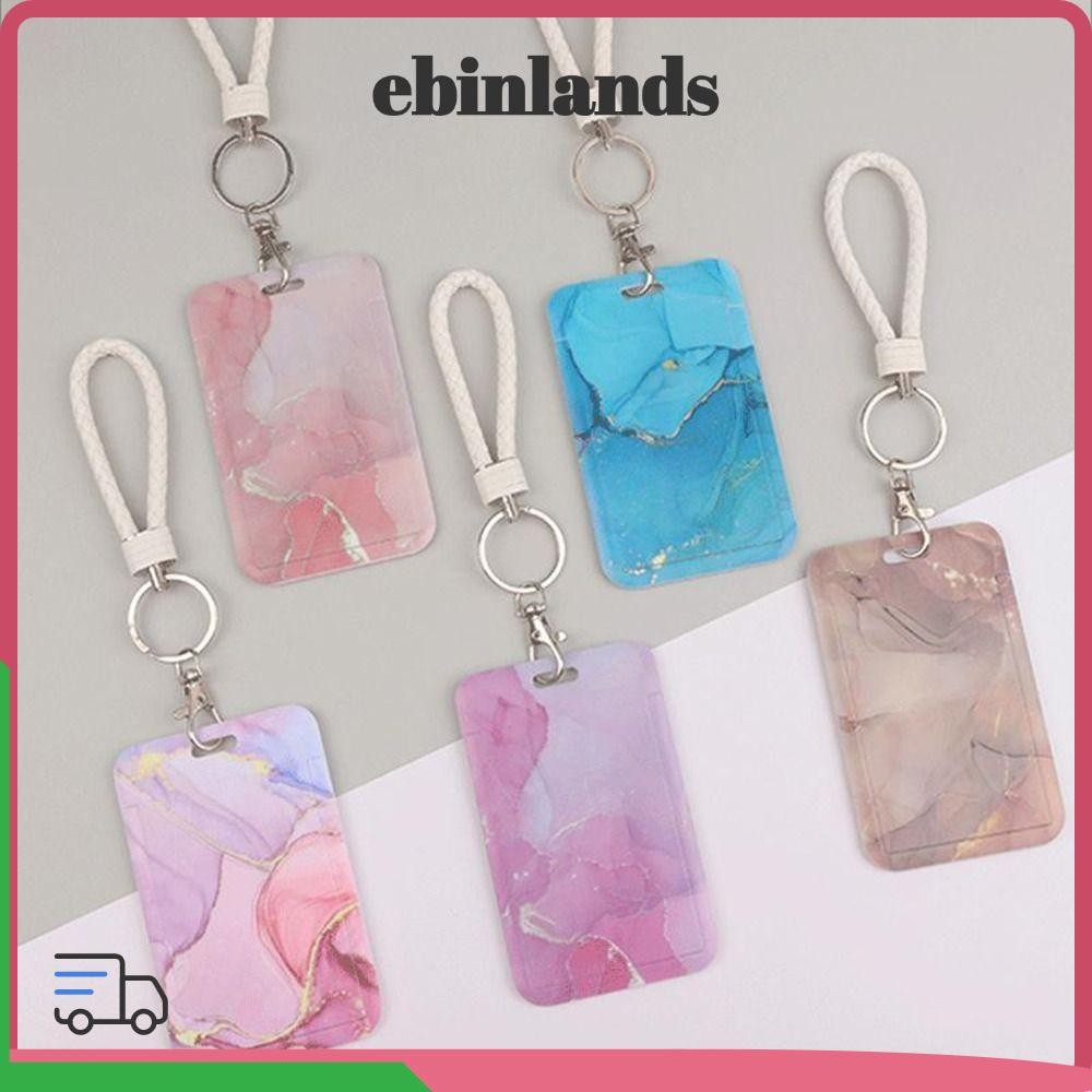 LUCKY-EBINLANDS Business Card Holder Cute Student Supplies Badge Bank ID Holders