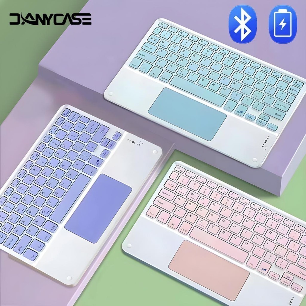 DANYCASE Keyboard For Samsung iPad Xiaomi Tablet Android Windows Bluetooth-compatible