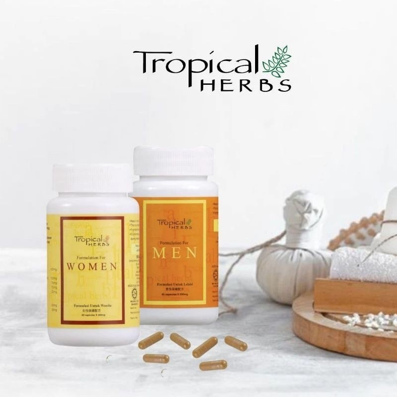 Amway Tropical Herbs Formulation For Women For Men Booster - 60 Cap