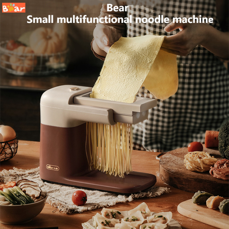 Bear Small Multifunctional Noodle Maker Household Automatic Electric Vertical Noodle Maker Noodle Pressing Machine Wonton Dumpling Skin All-in-One Machine