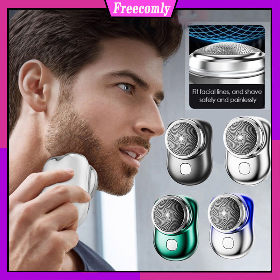 Waterproof portable mini electric shaver beard razor easy to carry Portable Mini Waterproof electric shaver travel Beard