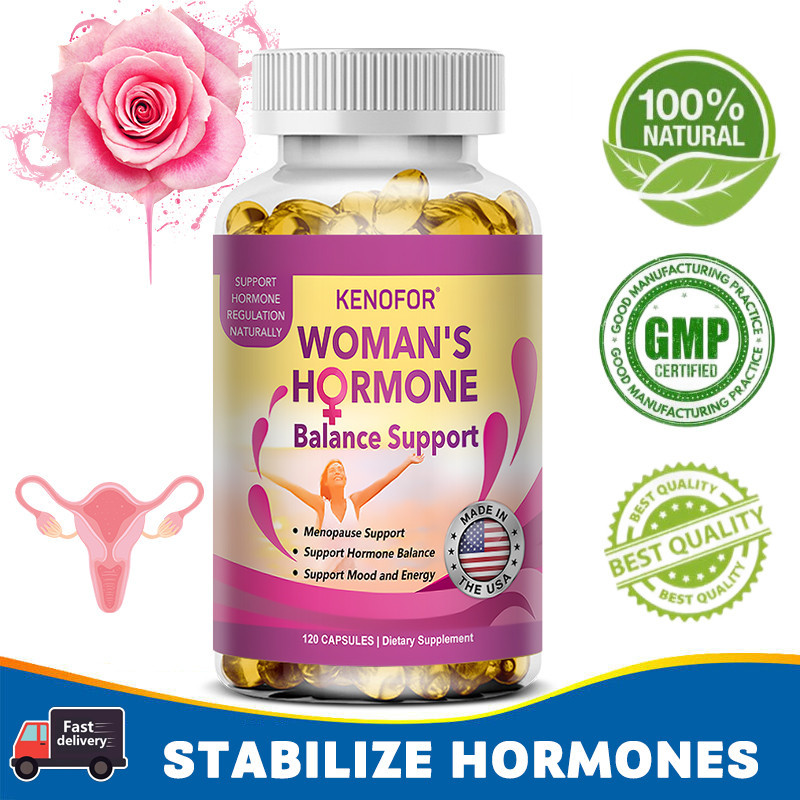 Women's Menopause Supplement - Improves Mood, Menstrual and Menopausal Discomfort, Supports Women's Cravings and Irritability