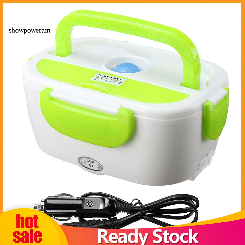 SPM Portable Electric Heater Lunch Box Car Plug Food Bento Storage Container Warmer